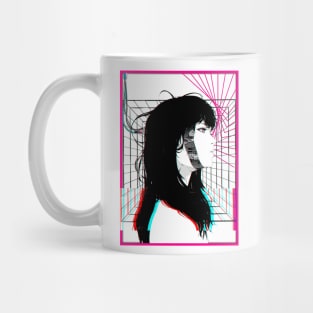 Vaporwave Japanese Cyberpunk Mug